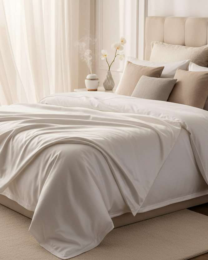 100% Mulberry Silk Duvet - 6A Grade Luxury Silk Comforter
