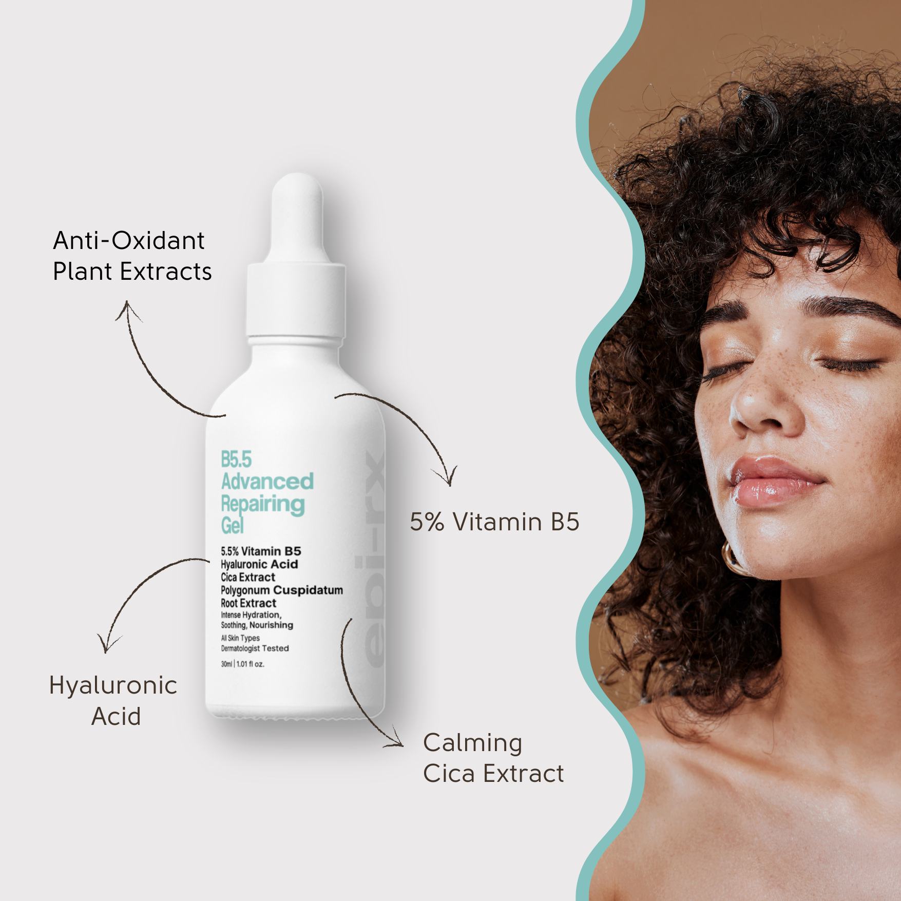 epi-rx B5.5 Advanced Repairing Gel 30ml