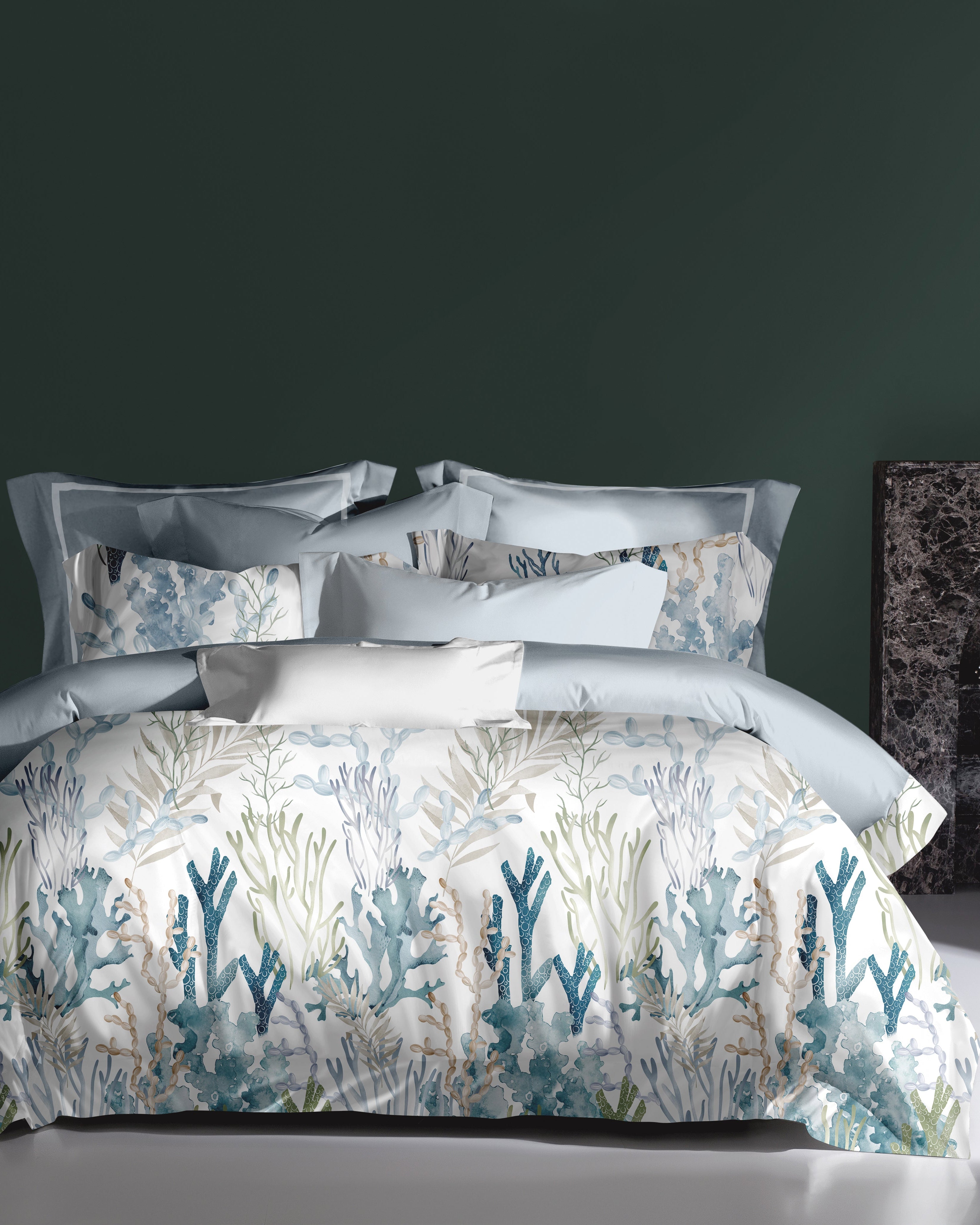 3600 Thread Count Satin Cotton Bedding Set N093