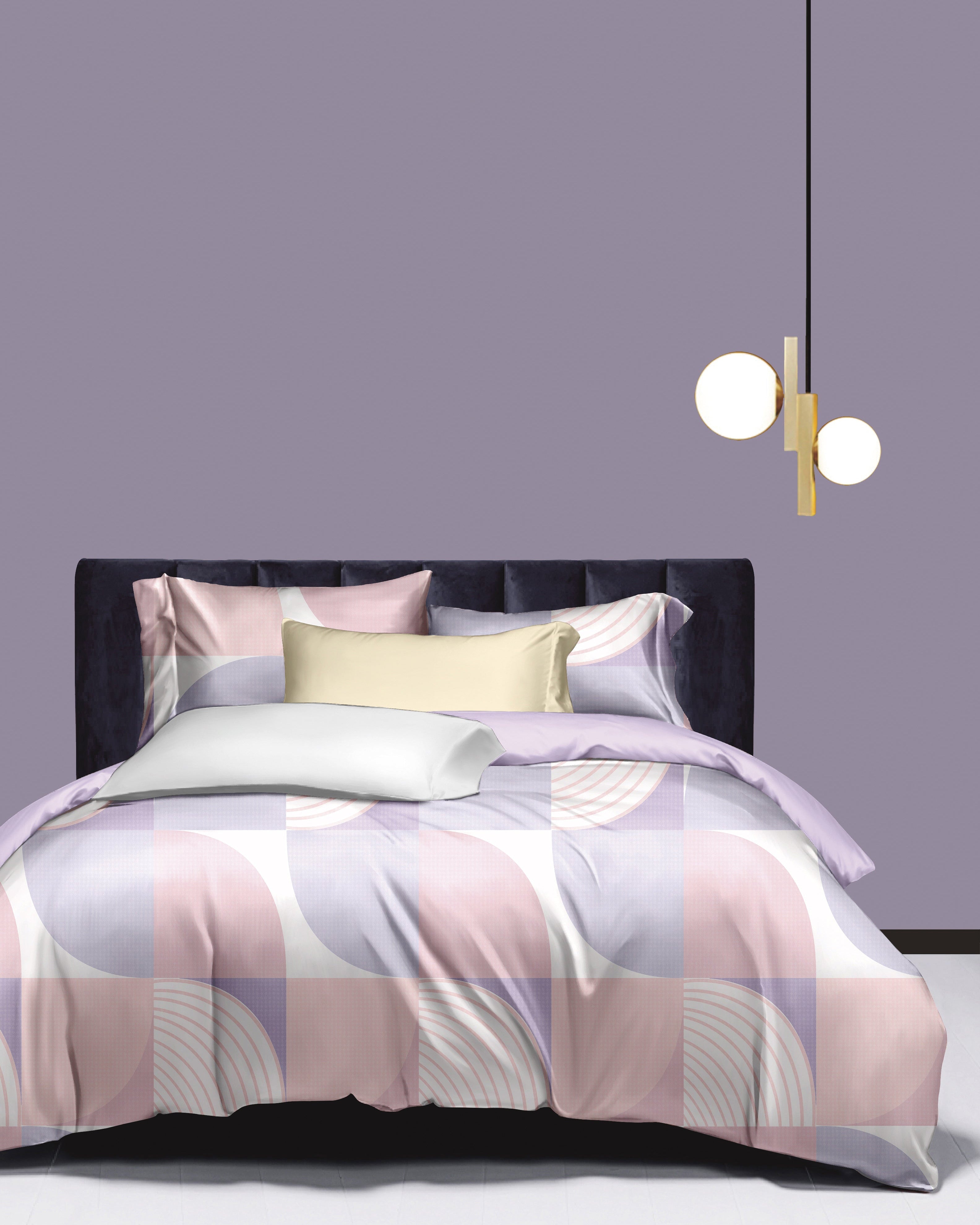 3600 Thread Count Satin Cotton Bedding Set N094