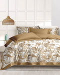 3600 Thread Count Satin Cotton Bedding Set N095