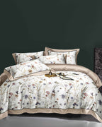 3600 Thread Count Satin Cotton Bedding Set N097