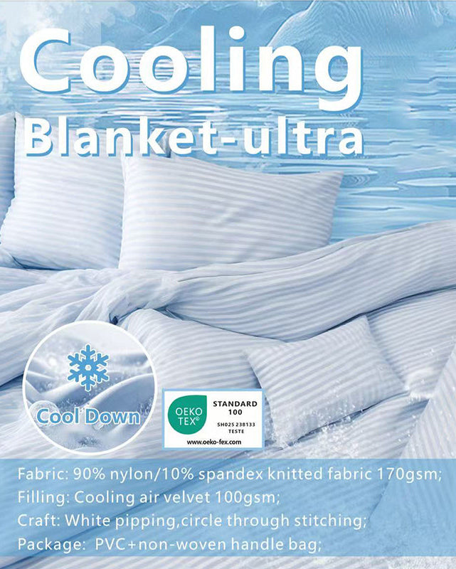 Alex & Eliz Cool & Refreshing Summer Duvet | Instant Cooling Blanket