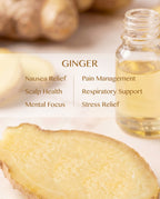 Ginger Essential Oil (Zingiber Officinale)